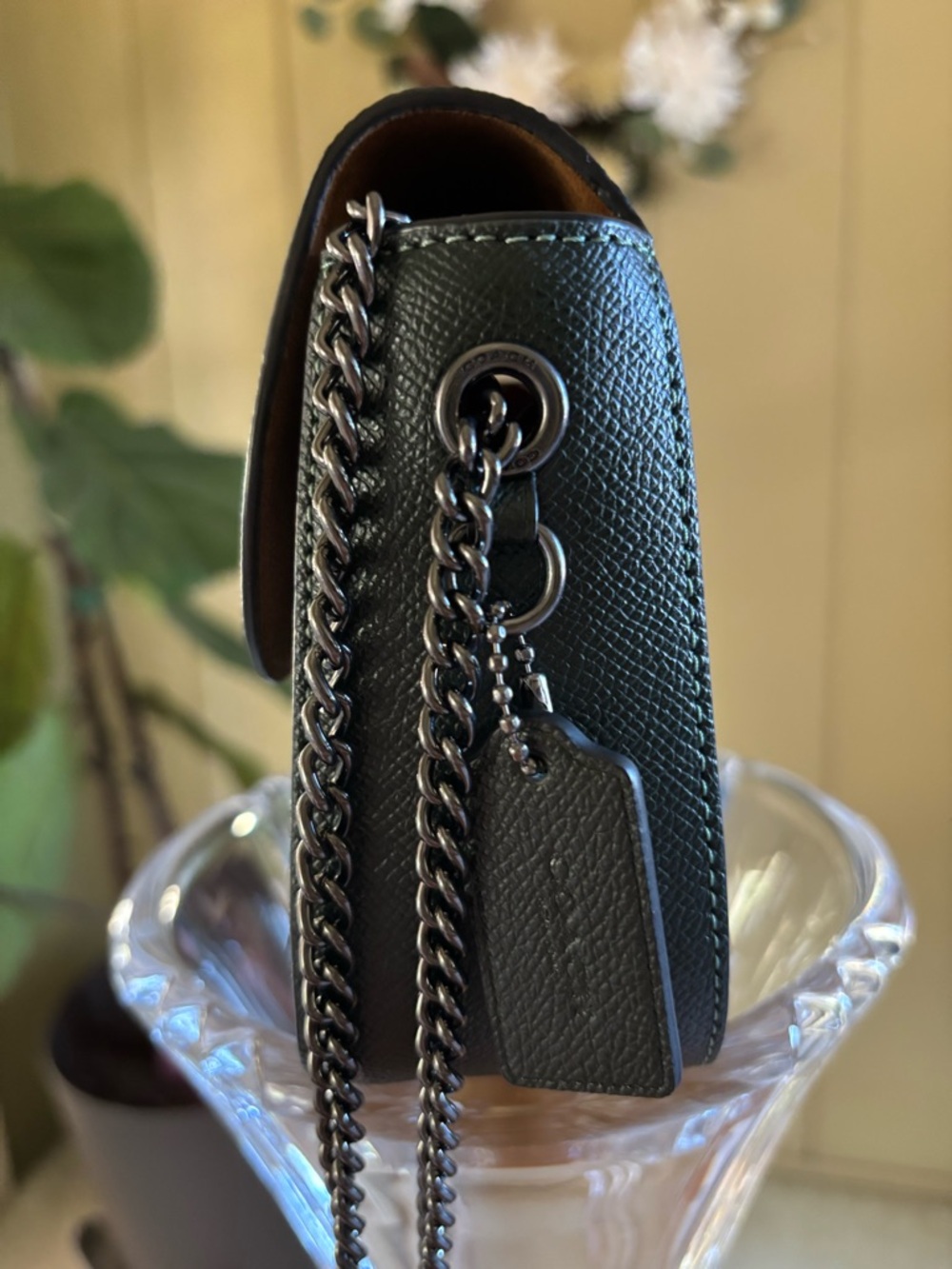 Coach Gemma Chain Crossbody with Jeweled Buckle - Picture 4 of 10